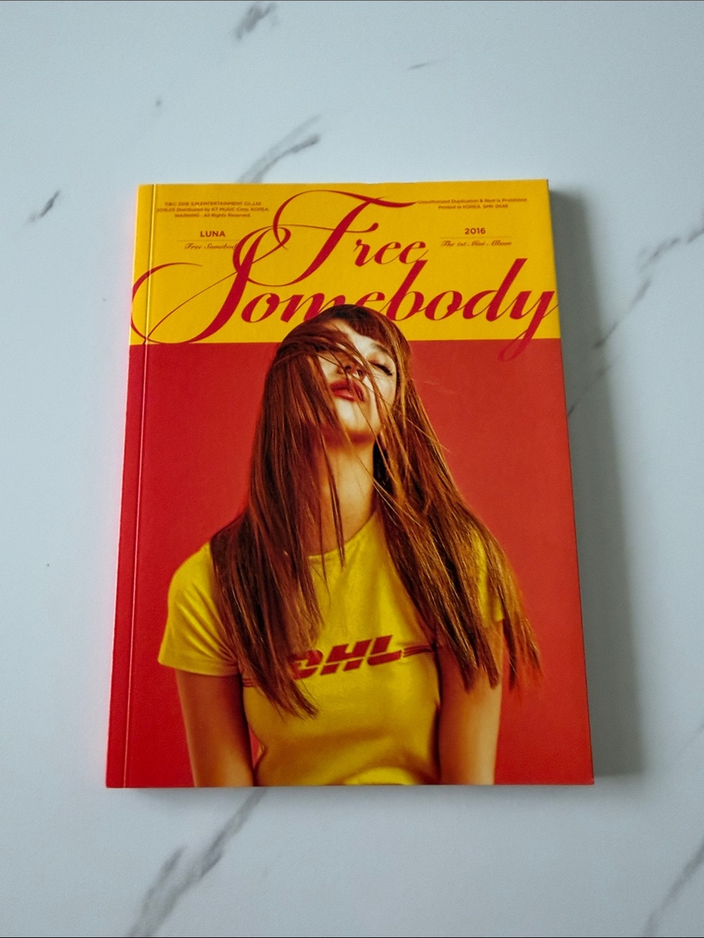 K-POP LUNA f(x) 1st Mini Album Free Somebody CD + 48p Booklet + Photocard